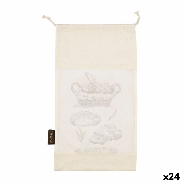 Daugkartinis maisto maišelis Quttin Bread 25 x 45 cm (24 vnt.)