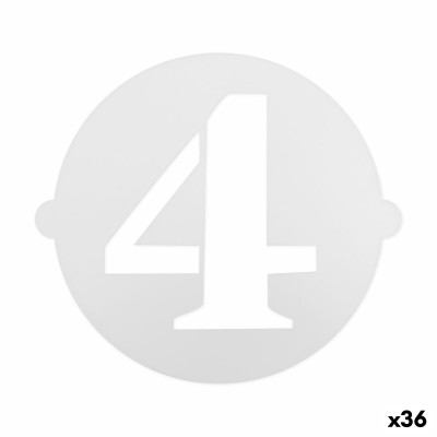 Cake stencil Algon Number 4...