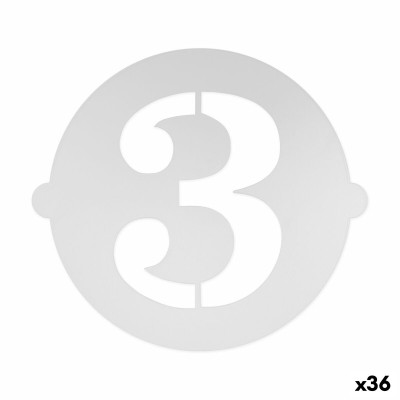 Cake stencil Algon Number 3...