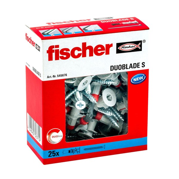 дюбеля и шурупы Fischer 44 mm (25 штук)