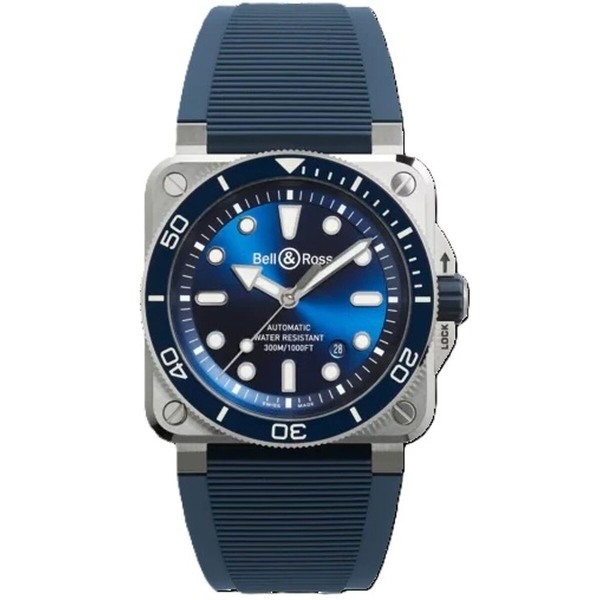 Miesten rannekellot Bell & Ross BR03A-D-BL-ST_SRB