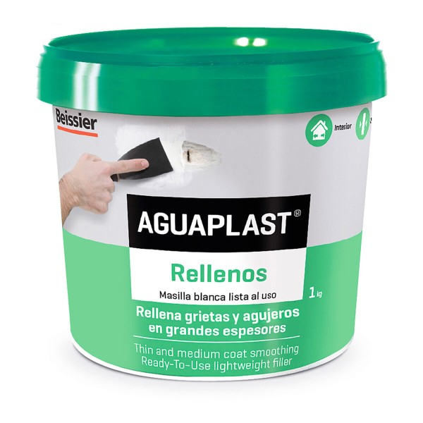 Tasoite Aguaplast 70059-003 Täyte Valkoinen 1 kg