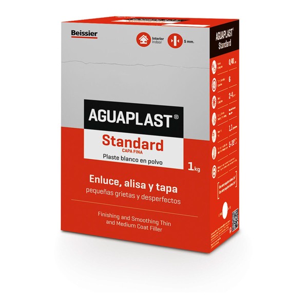 Pahtlipulber Aguaplast 70002-004 Standard Valge 1 kg