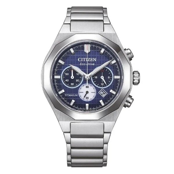 Miesten rannekellot Citizen SUPER TITANIUM Hopeinen