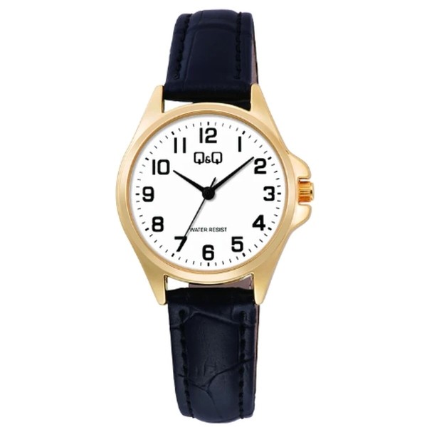 Naiste Kell Q&Q LADY ONLY TIME Must (Ø 30 mm)