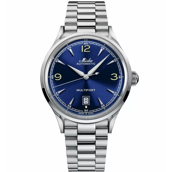 Naiste Kell Mido MOD. MULTIFORT POWERWIND Hõbedane