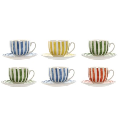 Set of 6 Cups with Plate...