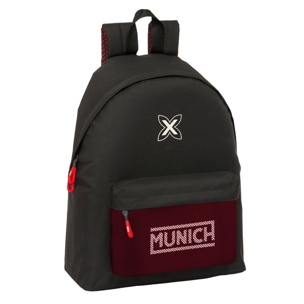 Школьный рюкзак Munich Vulcan Чёрный 33 x 42 x 15 cm