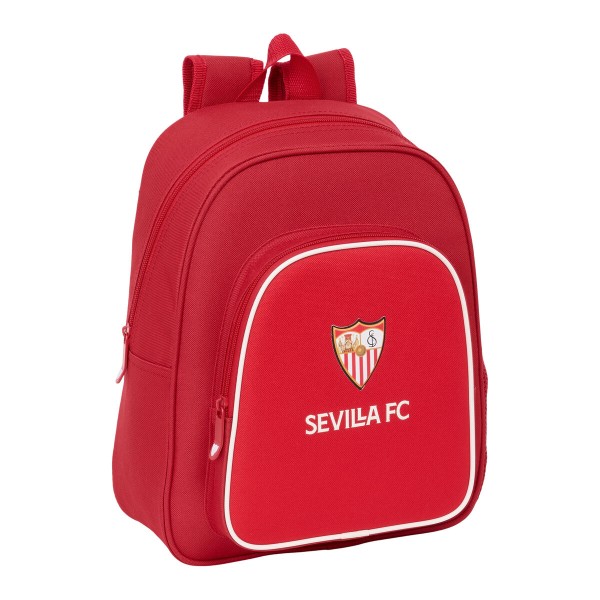 Koululaukku Sevilla Fútbol Club Punainen 28 x 34 x 10 cm