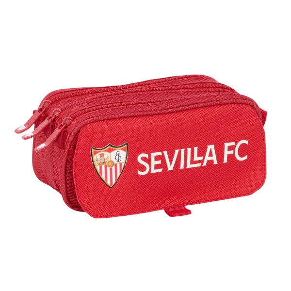Kolmilokeroinen laukku Sevilla Fútbol Club Punainen 21,5 x 10 x 8 cm