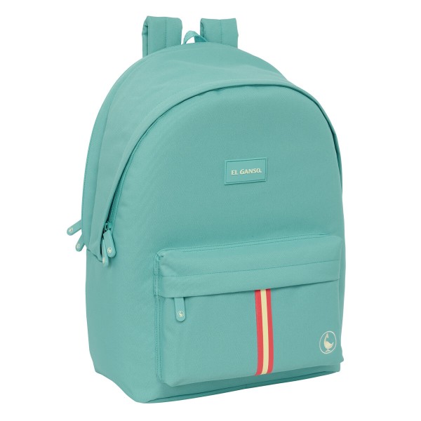 Rucksack for Laptop and Tablet with USB Output El Ganso Aquarelle Blue