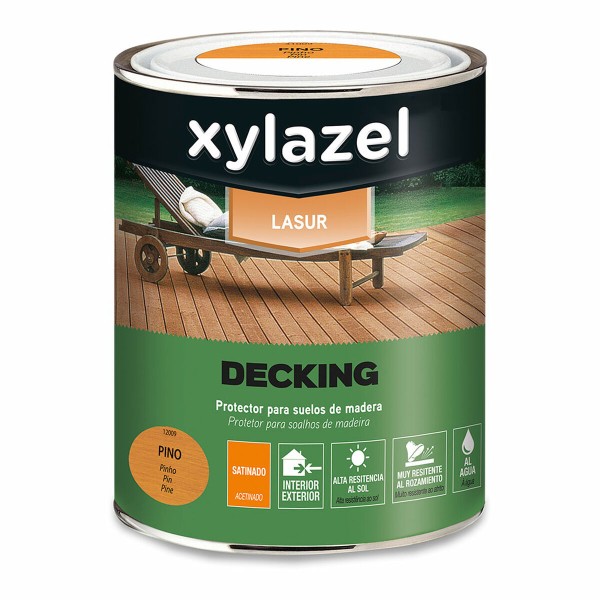 Azūra Xylazel Decking Virsmas aizsargs 750 ml Ciedra Satīna apdare