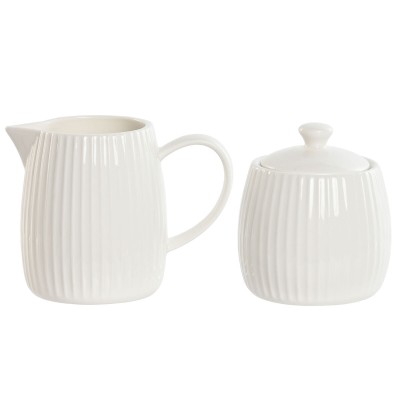Milk jug and sugar bowl...