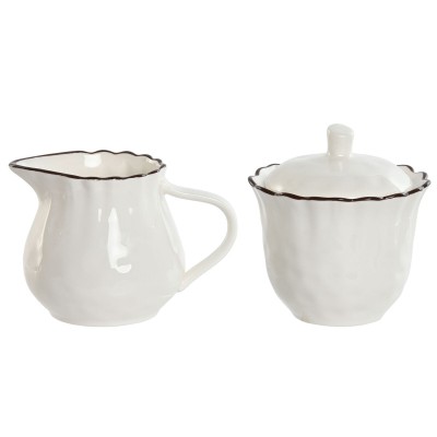 Milk jug and sugar bowl...