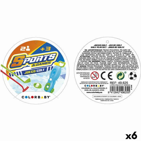 Aiming game Colorbaby 15 x 51 x 13 cm (6 Units)