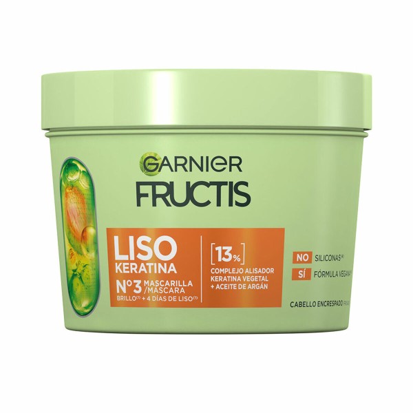 Hiusnaamio Garnier FRUCTIS LISO KERATINA 370 ml