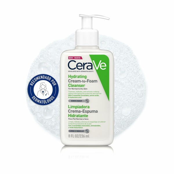 Makiažo valiklis kremas putų pagrindu CeraVe CERAVE CLEANSER 473 ml