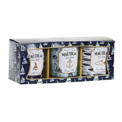 Candle DKD Home Decor Blue...