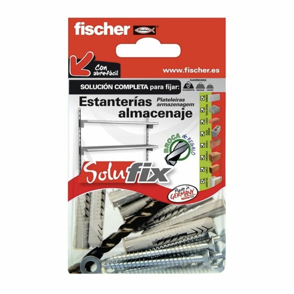 Paranduskomplekt Fischer Solufix 502684 Riiulid 25 Tükid, osad