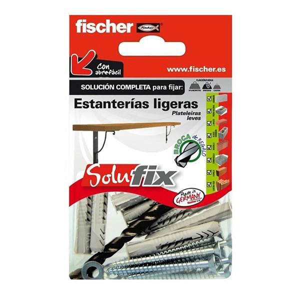 Paranduskomplekt Fischer Solufix 502685 Riiulid 37 Tükid, osad