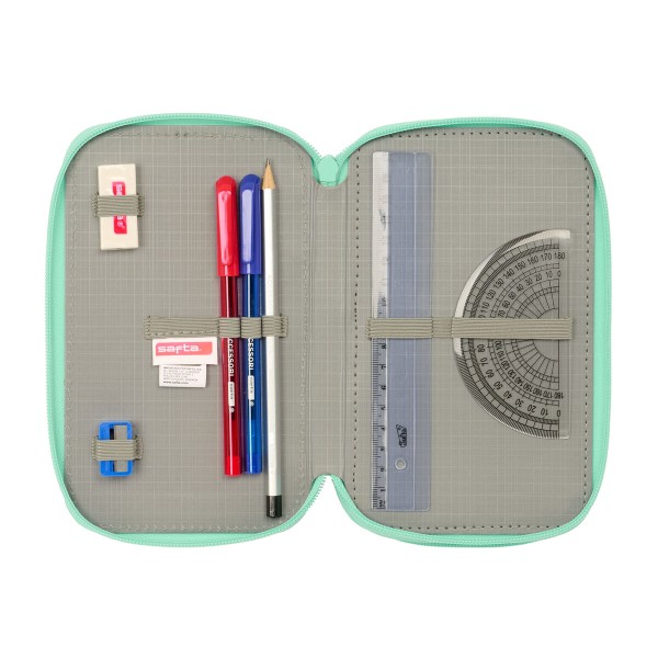 Holdall Safta Cuore Mint 12,5 x 19,5 x 5,5 cm 37 Pieces