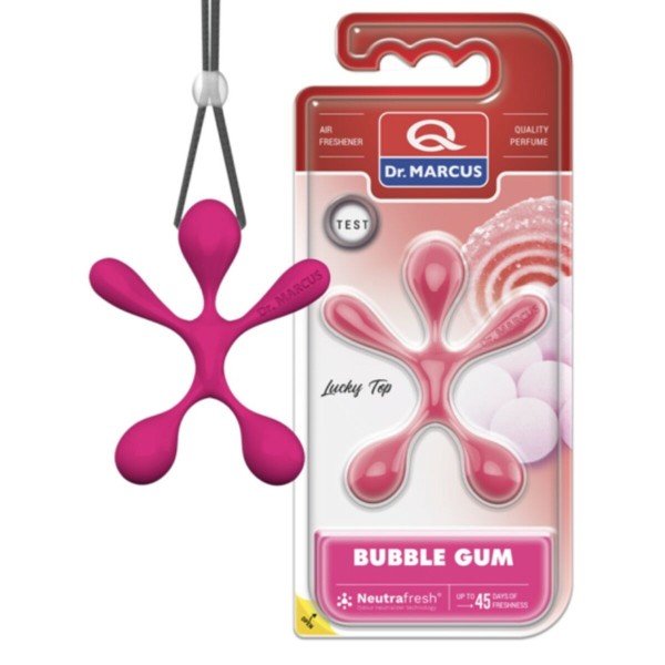 Auton ilmanraikastin Dr Marcus Lucky Top Purukumi Muovinen Riipukset (12 osaa)