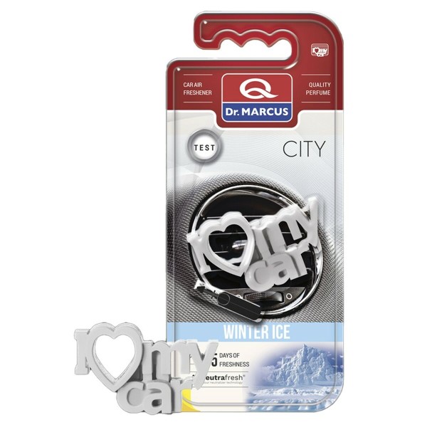 Car Air Freshener Dr Marcus City ICE CHILL Plastic Fragrance