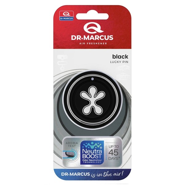 Automobilio oro gaiviklis Dr Marcus Lucky Pin black Plastmasinis