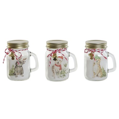 Candle DKD Home Decor White...