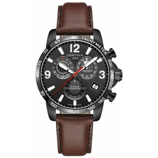 Laikrodis vyrams Certina C034.654.36.057.00 (Ø 42 mm)