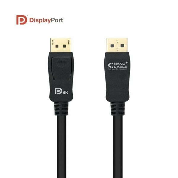 DisplayPort kabelis NANOCABLE 10.15.2503 Juoda 3 m