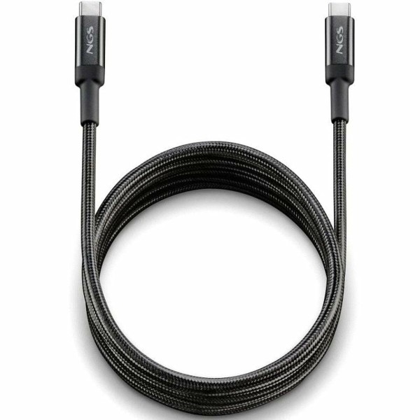 USB Cable NGS KNOT100W-3 3 m Black