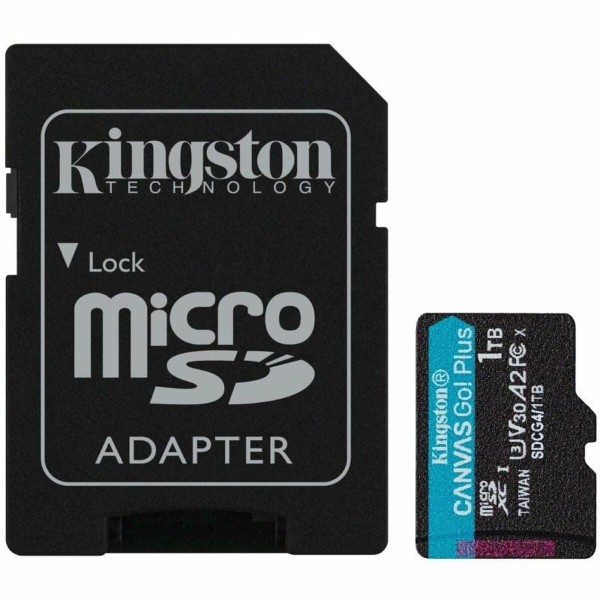 Micro-SD-Muistikortti Adapterilla Kingston CANVAS Go! Plus 1 TB