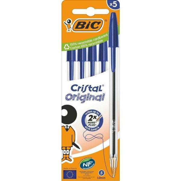Набор ручек Bic Bic Cristal Original 516344 Синий