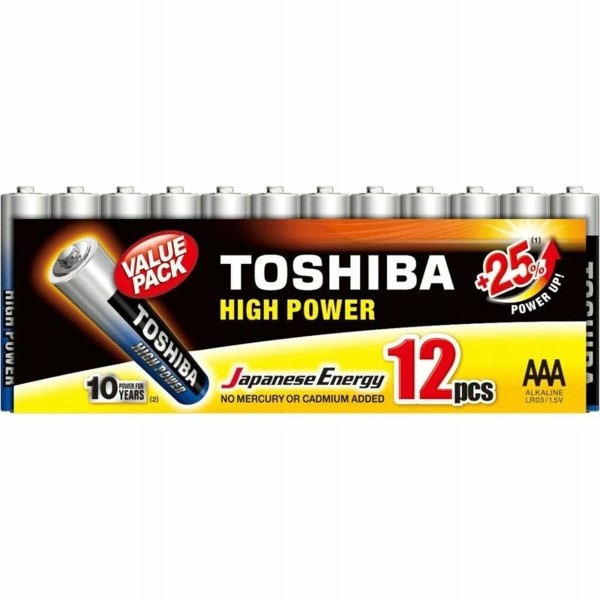 Atkārtoti Uzlādējamas Baterijas Toshiba R03ATPACK12