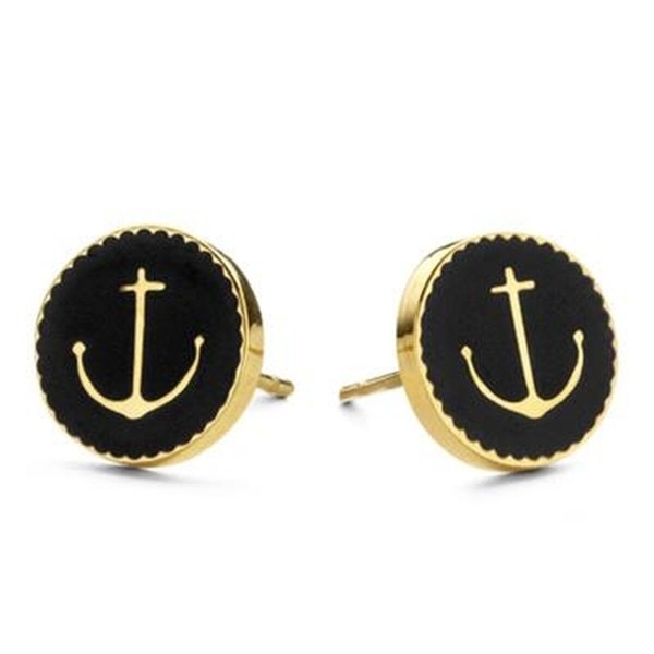 Ladies' Earrings CO88 Collection 8CE-70023 Golden Black