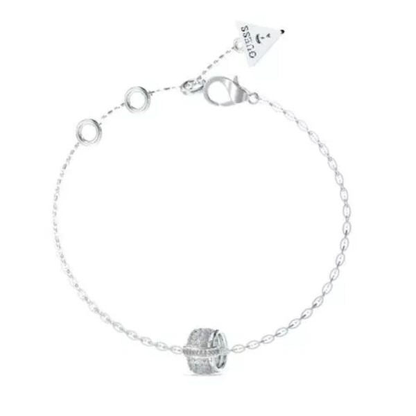 Ladies' Bracelet Guess JUBB05196JWRHS Silver