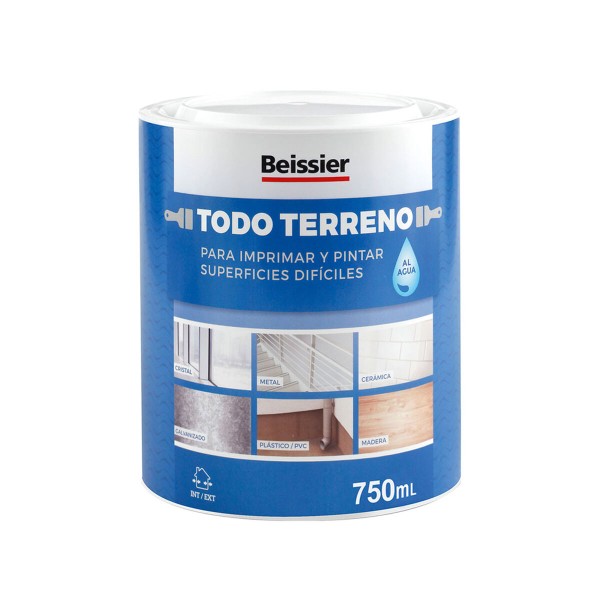 Akrüülvärv Beissier Todo Terreno 70396-021 Printimine Valge 750 ml