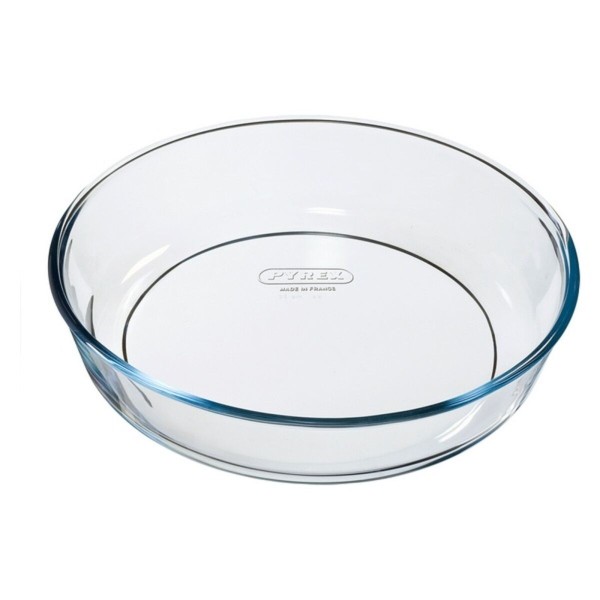 Kūkas Veidne Pyrex Classic Vidrio Ø 26 cm Caurspīdīgs
