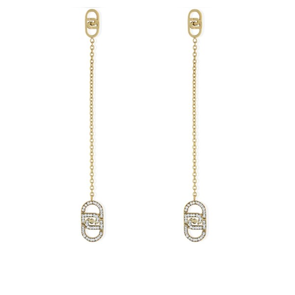 Ladies' Earrings LIU JO LJ2906 Golden