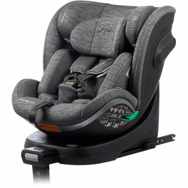 Auto Turvaiste Babyauto SCUDDA GREY DOBBY Hall 0 (de 0 a 10 kilos) 0+ (de 0 a 13 kilos) I (9 - 18 kg) II (15-25 kg) III (22 - 36