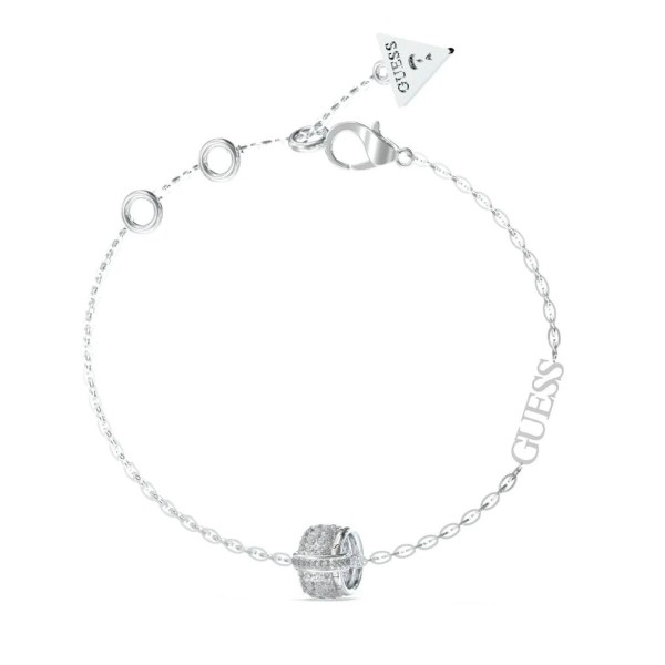 Ladies' Bracelet Guess JUBB05255JWRHS Silver