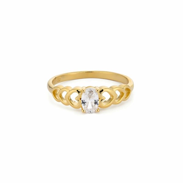 Ladies' Ring 24KAE 124141Y/56 Golden 16