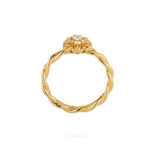 Ladies' Ring 24KAE 124108Y/56 Golden 16