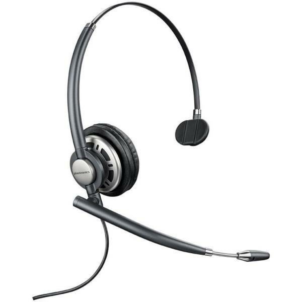 Headphones with Microphone Poly Black