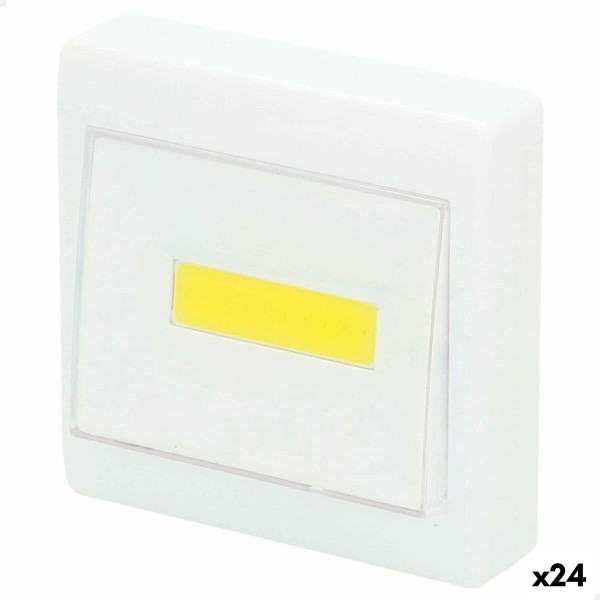 Slēdzis Aktive Balts 8,5 x 8,5 x 3 cm (24 gb.)