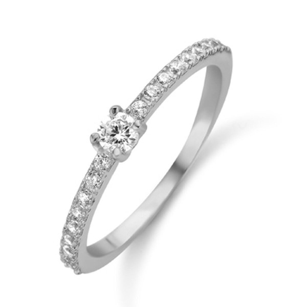 Naiste Sõrmus New Bling 9NB-0387-52 Hõbedane 12