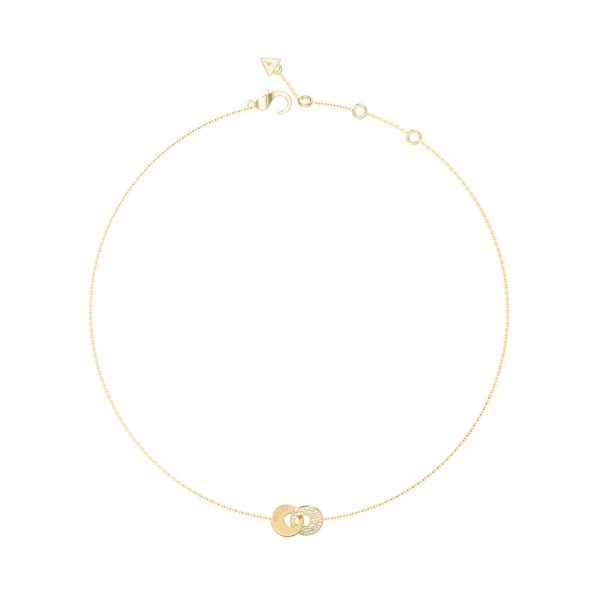 Ladies' Necklace Guess JUBN05219JWYGT-U Golden