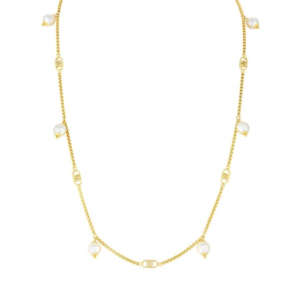 Ladies' Necklace LIU JO LJ2915 Golden