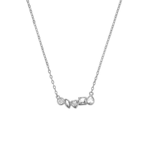 Ladies' Necklace New Bling 9NB-1570 Silver